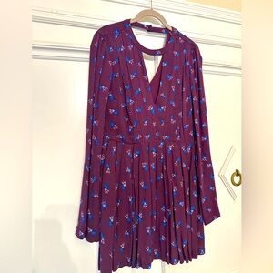 Free People Teagan Printed Mini Dress